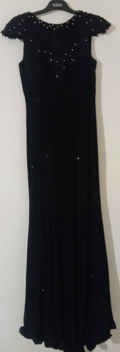 Официална черна рокля