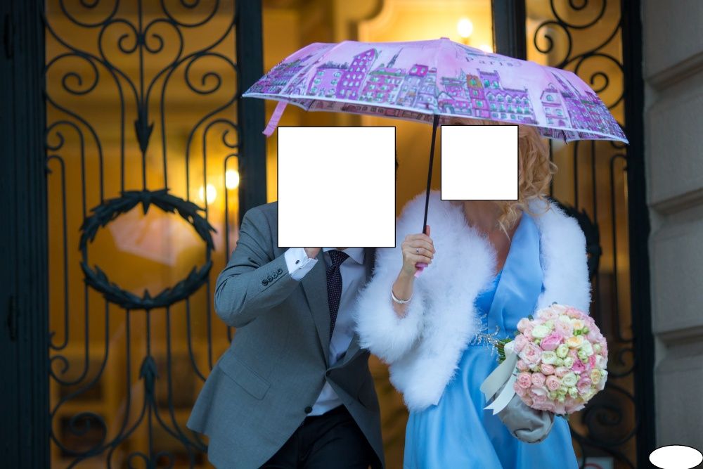 Rochie LA MODE TOUJOURS - ORGANZA -ocazie,cununie civila,mireasa,nunta