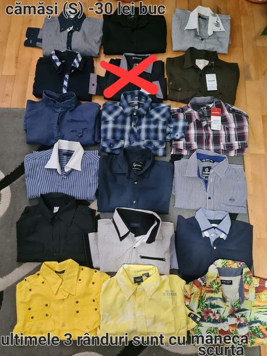 Cămăși bărbat S( mâneca lungă)