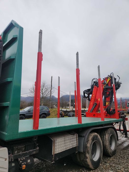 6x6 Forestier cu macara, piese macarale