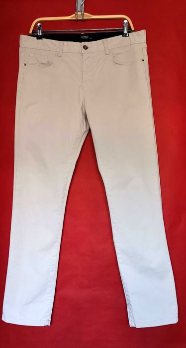 Pantaloni blugi barbati LC Waikiki mar 33/33 slim fit crem impecabili