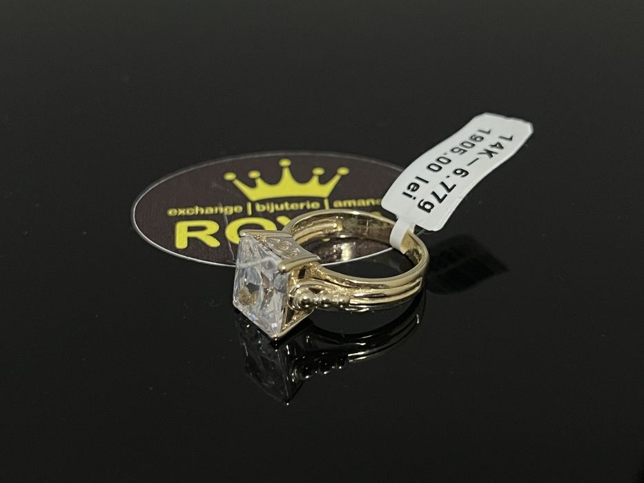 Bijuteria Royal CB: Inel dama aur 14k 6,77gr