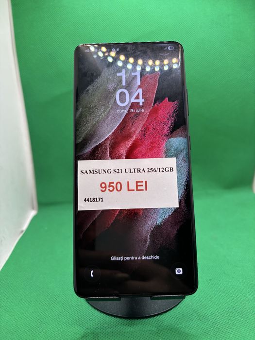 SAMSUNG S21 ULTRA 256/12gb •Amanet Lazar Crangasi •44181