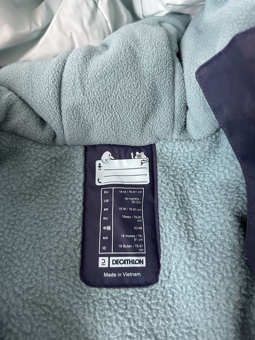 Salopeta de iarna / combinezon / costum calduros ski 76-81 cm