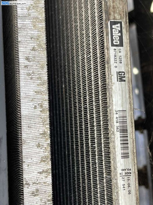 Radiator AC Aer Conditionat Clima Saab 93 9-3 1.8 16V 2002 - 2014 Cod 24418362 [C0779]