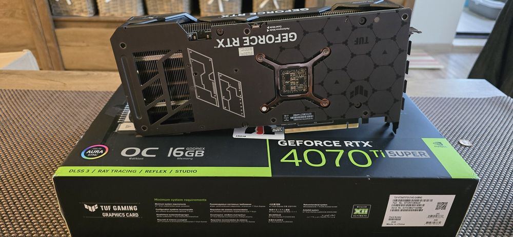 ASUS TUF gaming 4070Ti Super 16GB