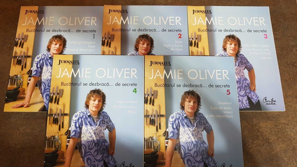 Carte de bucate Jamie Oliver