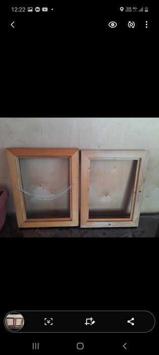 Багетные рамки из чистого дерева