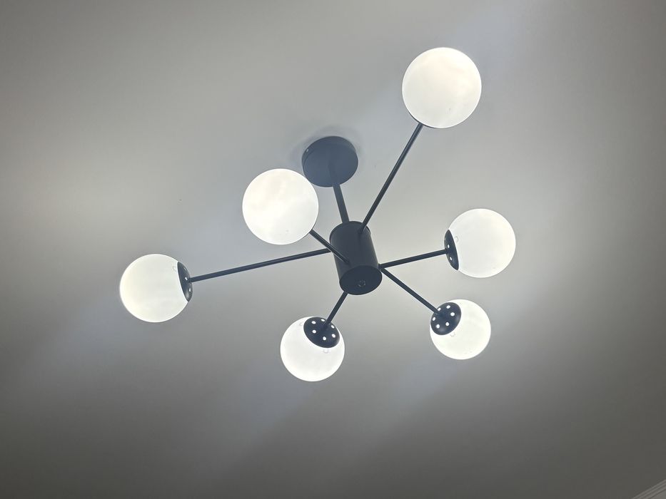 Lustra 6 globuri