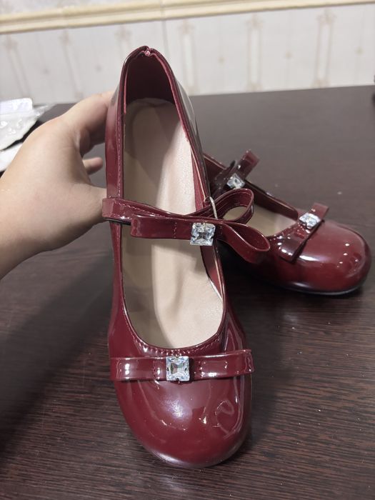 Бордовые туфли, 36р