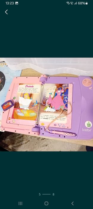 LeapPad cu husa si 14 casete