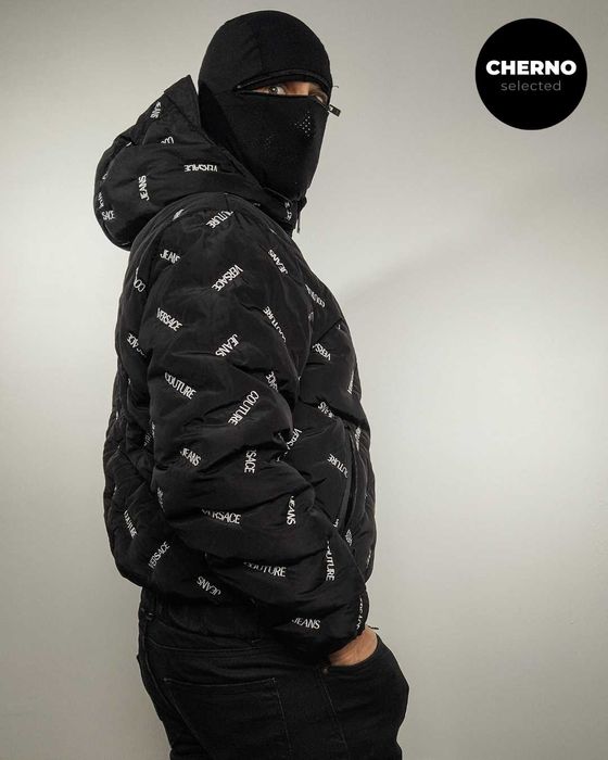 Пухено яке VERSACE JEANS COUTURE Logo-Print Puffer – Резервирано