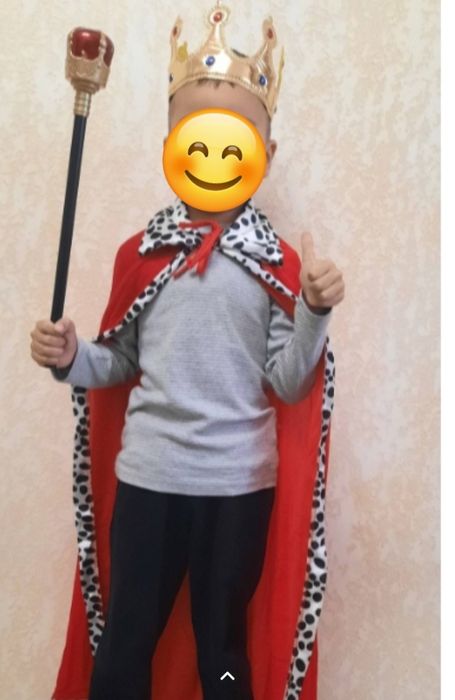 Костюм Короля 7-8лет