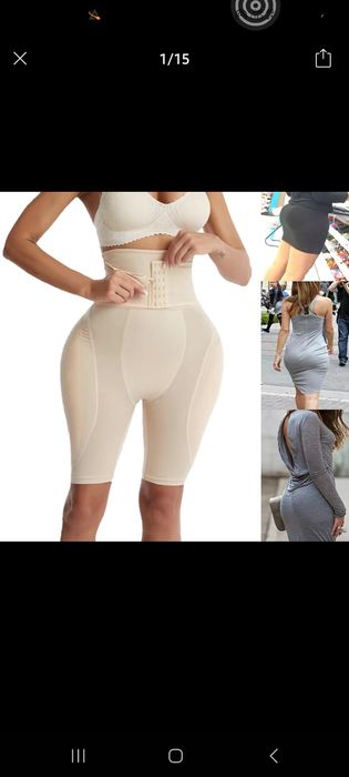 Корсет и формирующие подушечки для ягодиц 5800