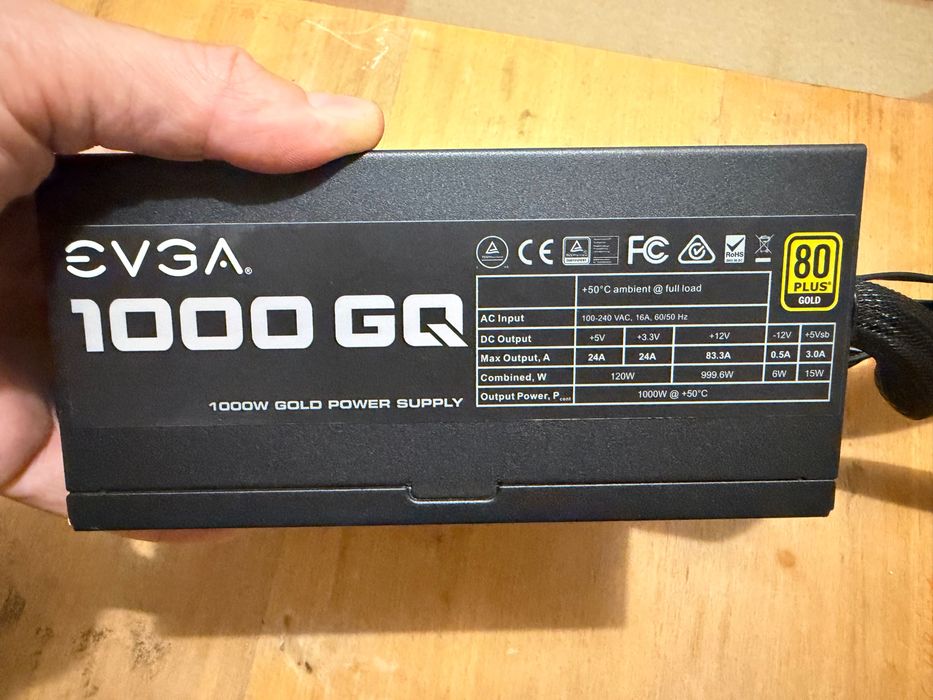 EVGA 1000W SuperNova Gold 80