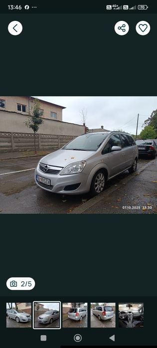 OPEL Zafira 2009 — imagine 2