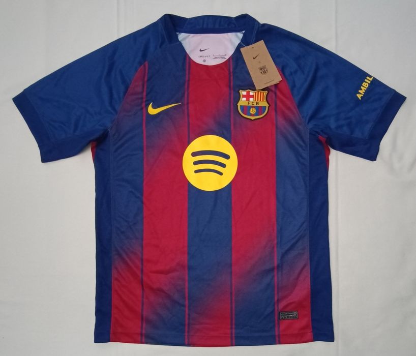 Nike DRI-FIT FC Barcelona 2025/26 Home Jersey тениска S Найк Барселона спорт футбол фланелка
