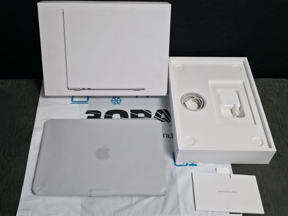 КАТО НОВ 256GB Apple MacBook Air 13.6'' M3 / 16GB Гаранция Зора 2027г.