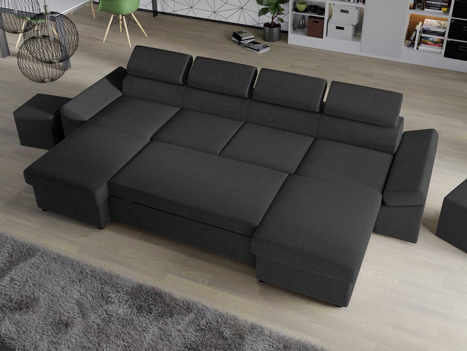 Coltar U Extensibil Jamaica gri inchis - Transport Gratuit