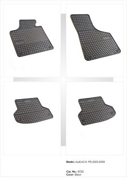 Covoare cauciuc AUDI A3 II-8P 2003-2013