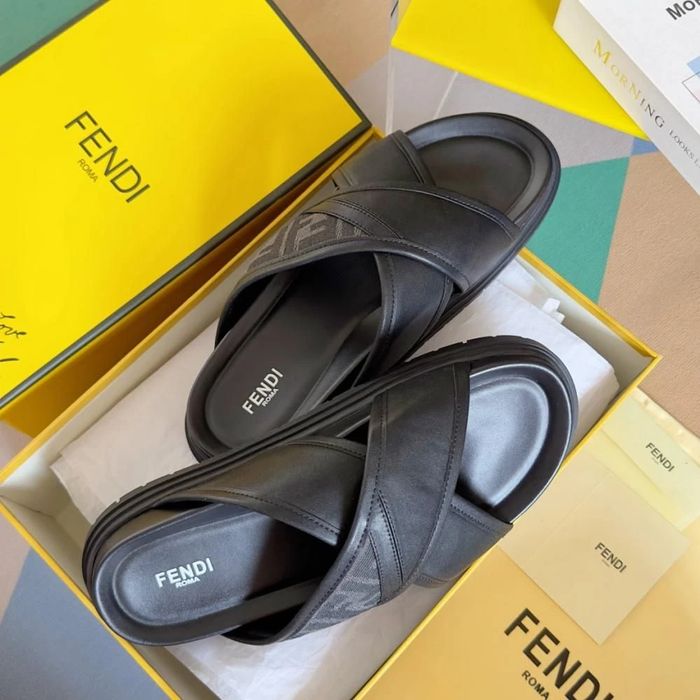 FF Men's Slipper "Spy Navy"