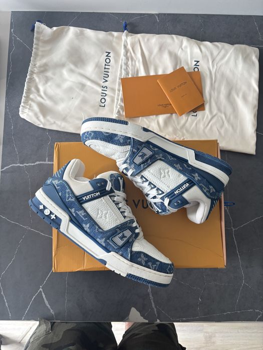LV Denim Blue Trainer - КАТО НОВИ