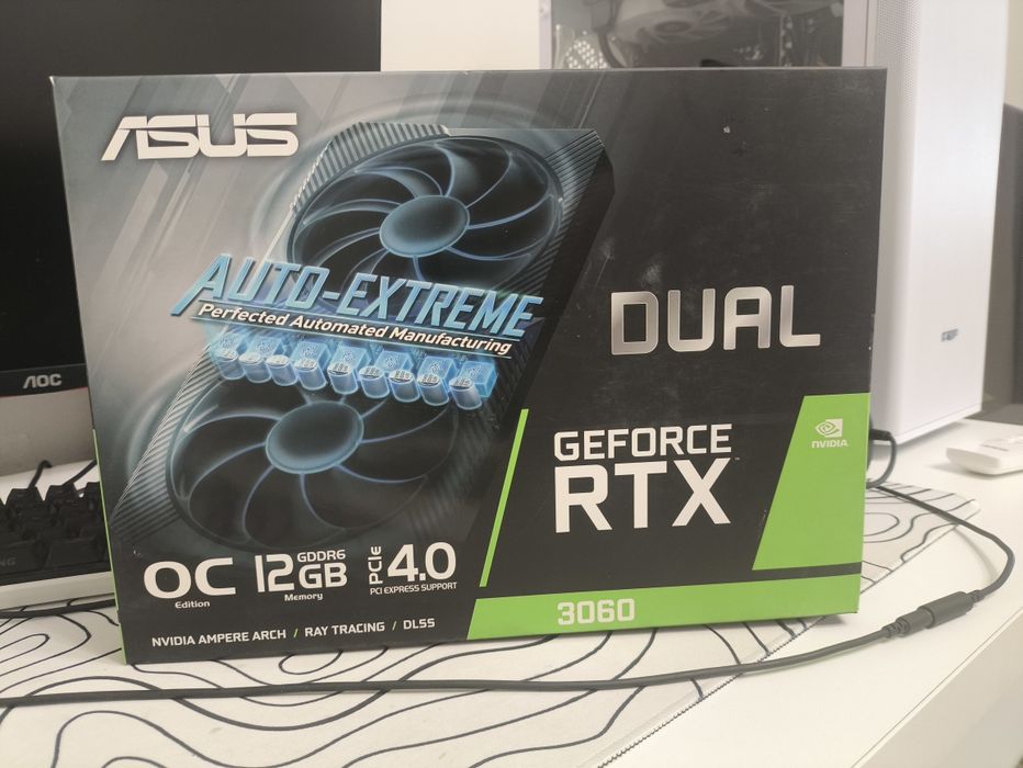 Asus dual RTX 3060 12gb