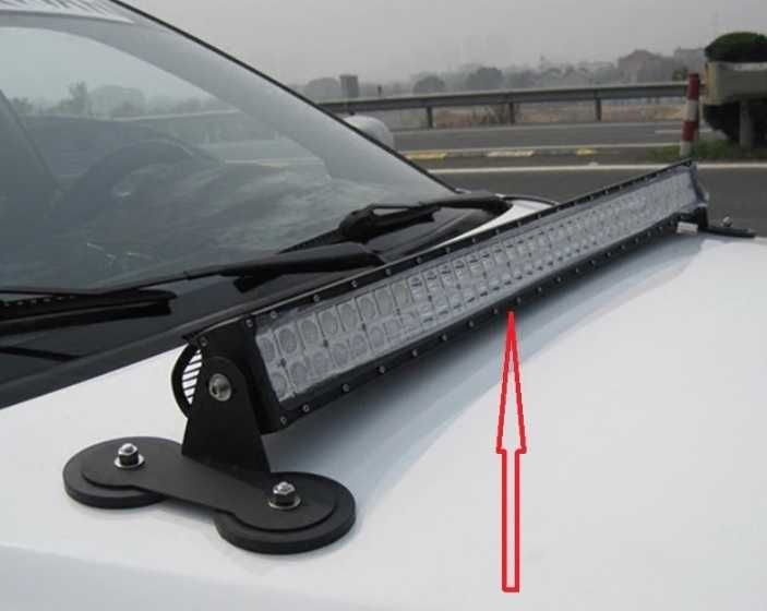 Комплект Магнитни Стойки, Скоби, с Магнит За ЛедДиоден Бар,Фар