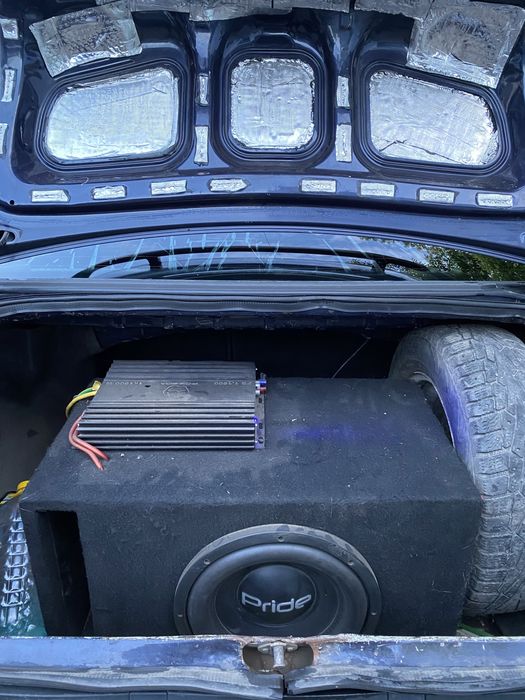 Продам комплект автозвука буфер