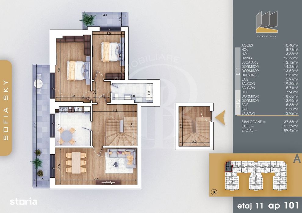 Bloc Finalizat Duplex 5 camere Theodor Pallady 7min Metrou