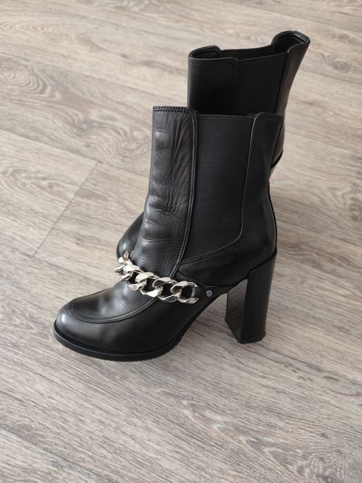 Ботильоны, кожаные, италия