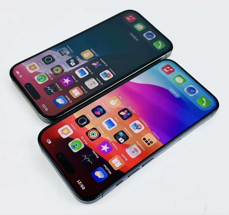 Apple iPhone 15 Pro 128GB Blue / Black Перфектен! Гаранция!