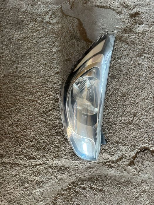 Бампера и фары на Accent