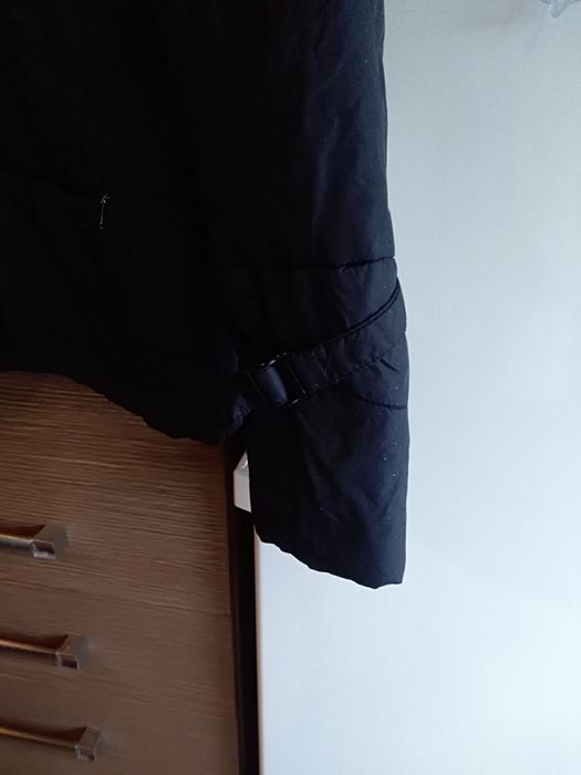 Дамско черно яке шушляк