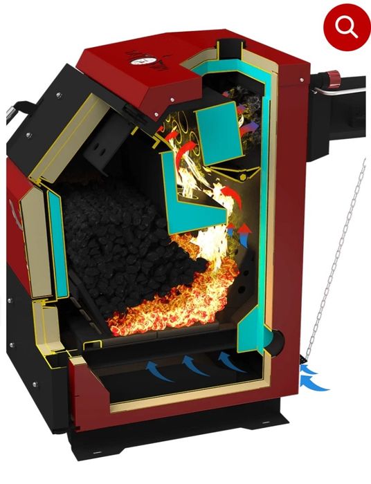 Котел длительного горения тайфун