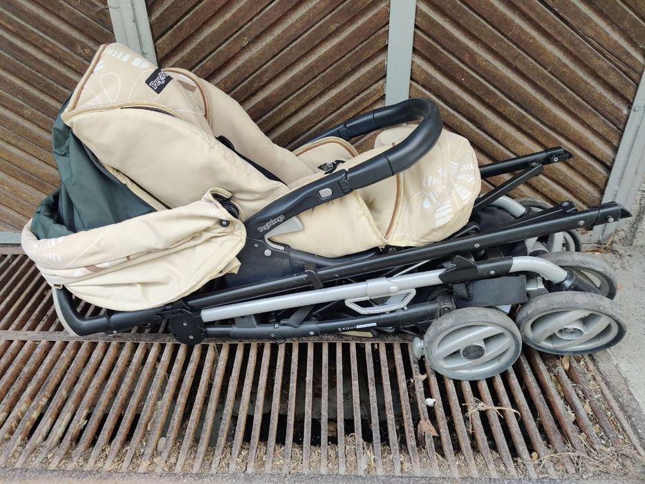 Комбинирана бебешка количка Peg Perego 3 в 1, лимитирана серия