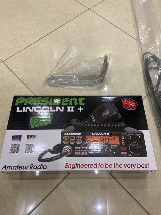 Радиостанция Lincoln II+, Антена Colorado 1800 Power, Стойка