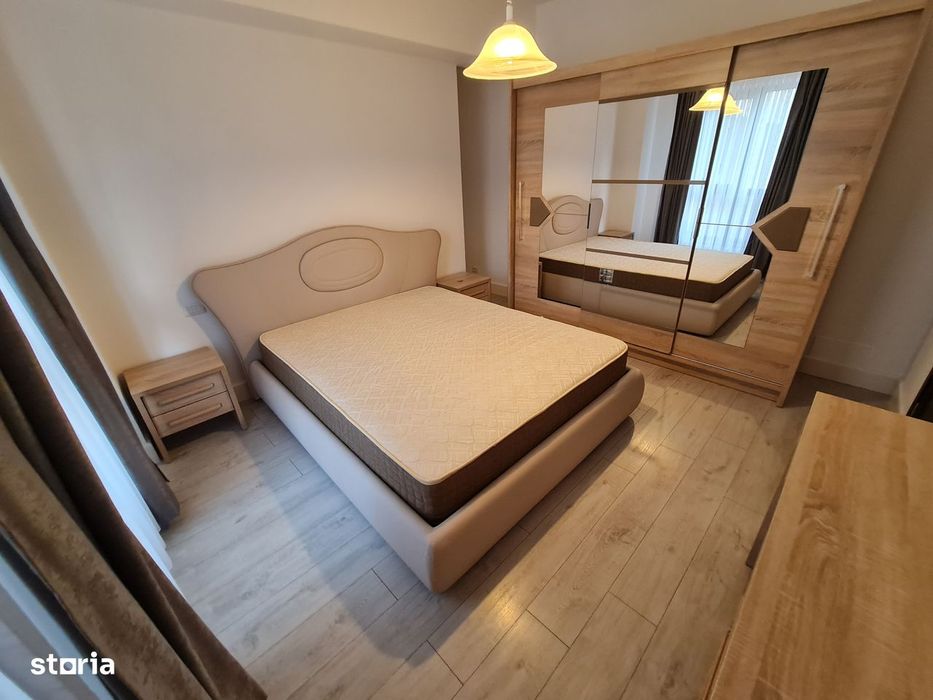 Zona Primăriei-bloc nou- 3 camere mobilate și utilate, 66 mp