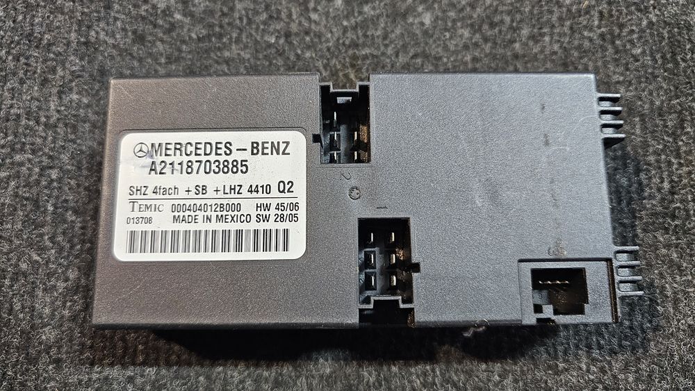 Calculator incalzire scaun Mercedes-Benz ML W164 2005-2011