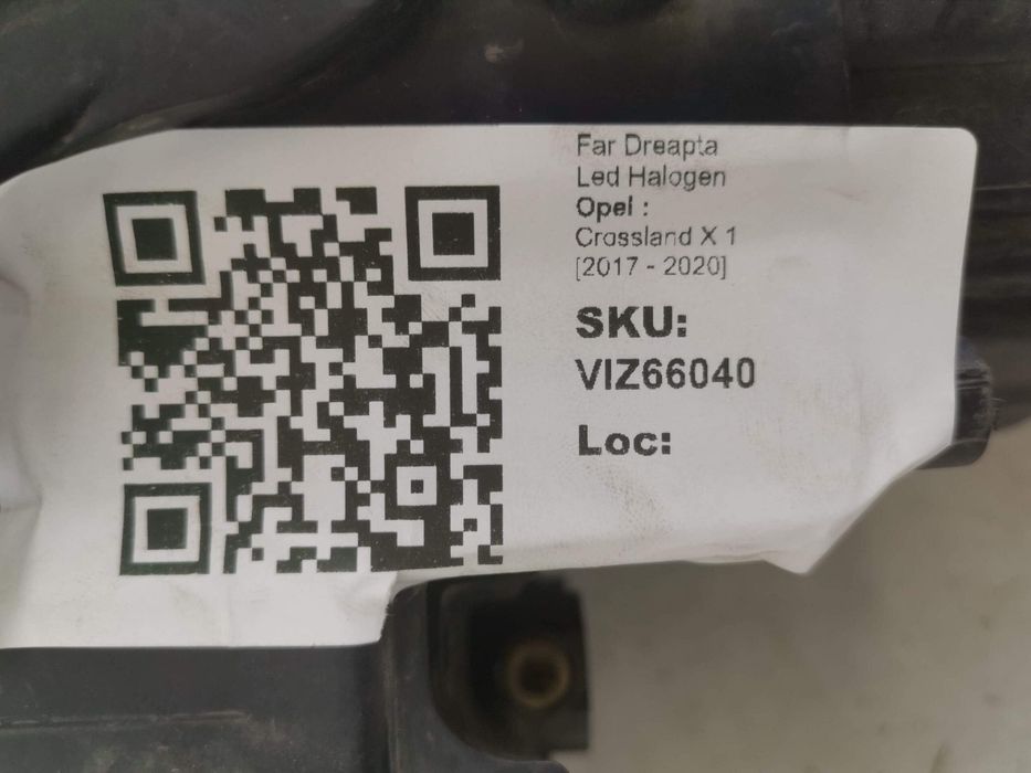 Десен фар Led Опел Кросланд X 1 Оригинален Повреден / Desен far Led Op