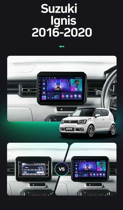 Suzuki Ignis 2016 - 2020 9" Андроид Навигация ,  9772