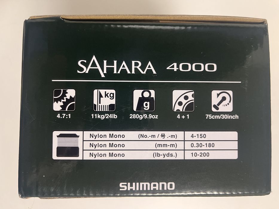 Продам катушку Shimano Sahara 4000