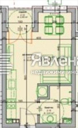 Продава се Едностаен апартамент в Поморие - 35 кв.м за 1200 €/кв.м - Снимка #5