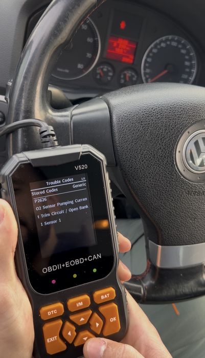 Tester auto diagnoza OBD2 citire stergere coduri V520
