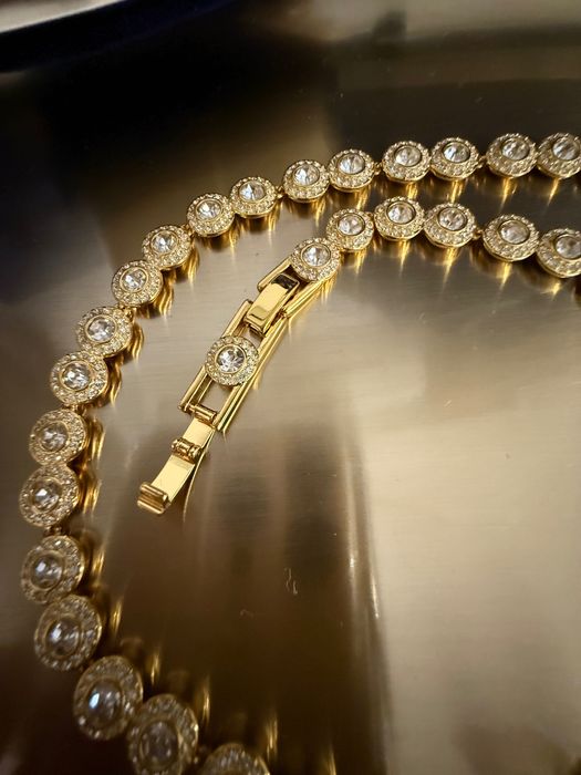 Set Swarovski Angelic auriu / colier - brățară - cercei