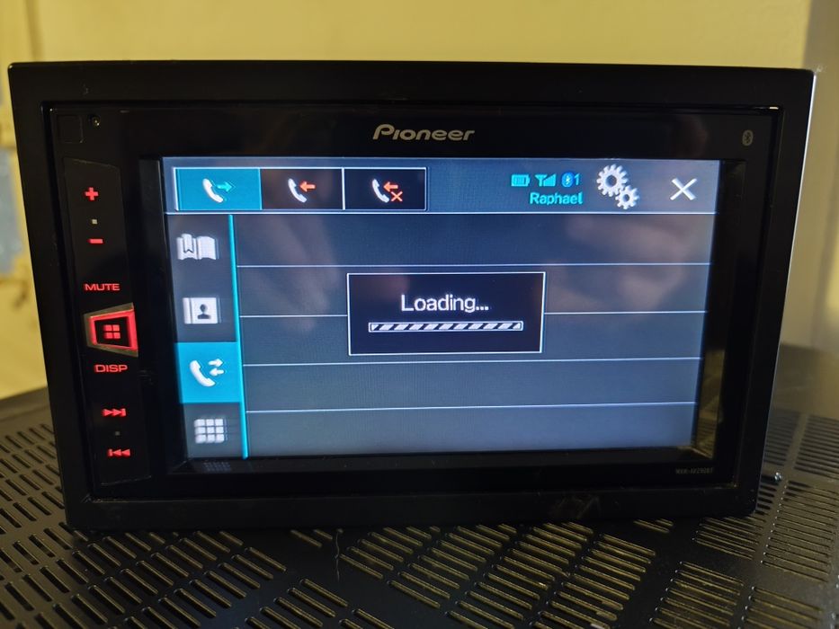 Pioneer mvh av290bt Bluetooth usb microfon extern nu Alpine Kenwood