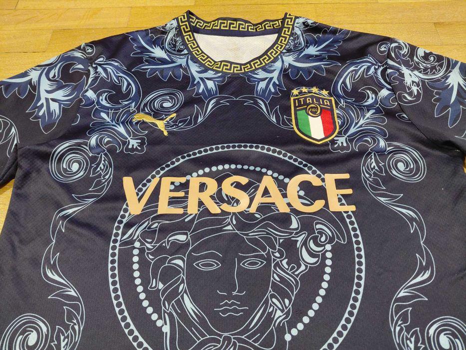 Versace x Puma футболна тениска Италия размер М