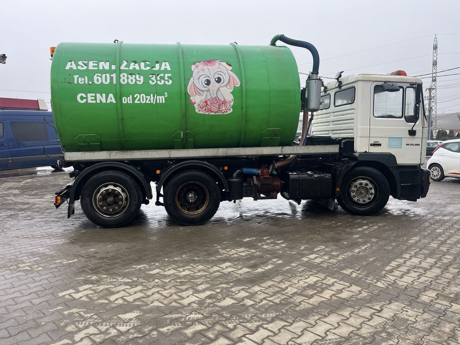 Autovidanja-vidanja-vitanja-cisterna Man  recent adusa