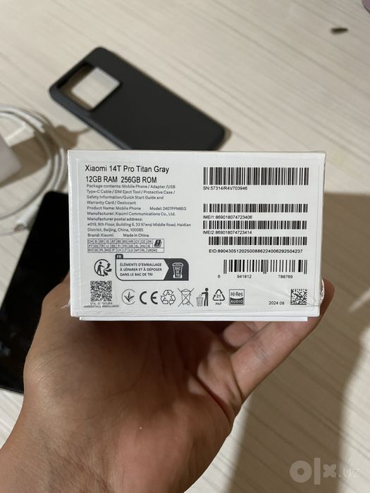 Xiaomi 14t pro сотилади 256 гб.