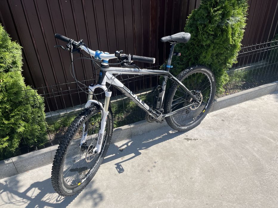Bicicleta Bulls Copperhead 3 - furca pe aer, frane hidraulice
